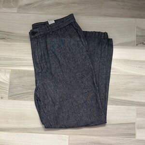 Banana Republic Dark Gray Men's Pants 36x32 drawstring as well EUC